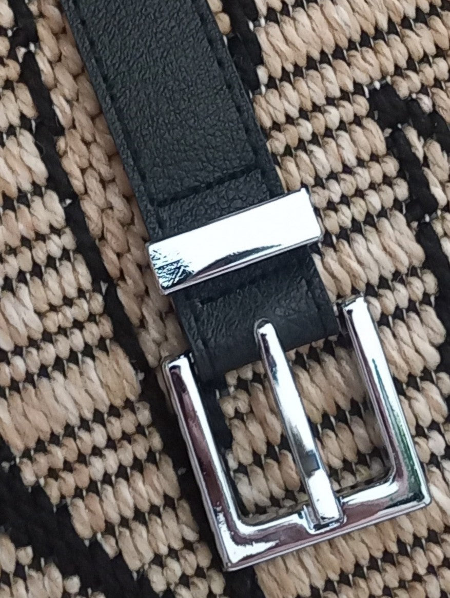 Ceinture fine noir
