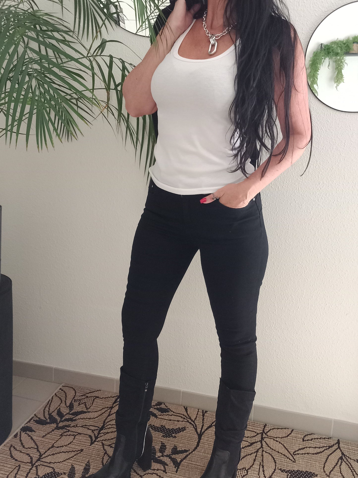 Jeans skinny noir