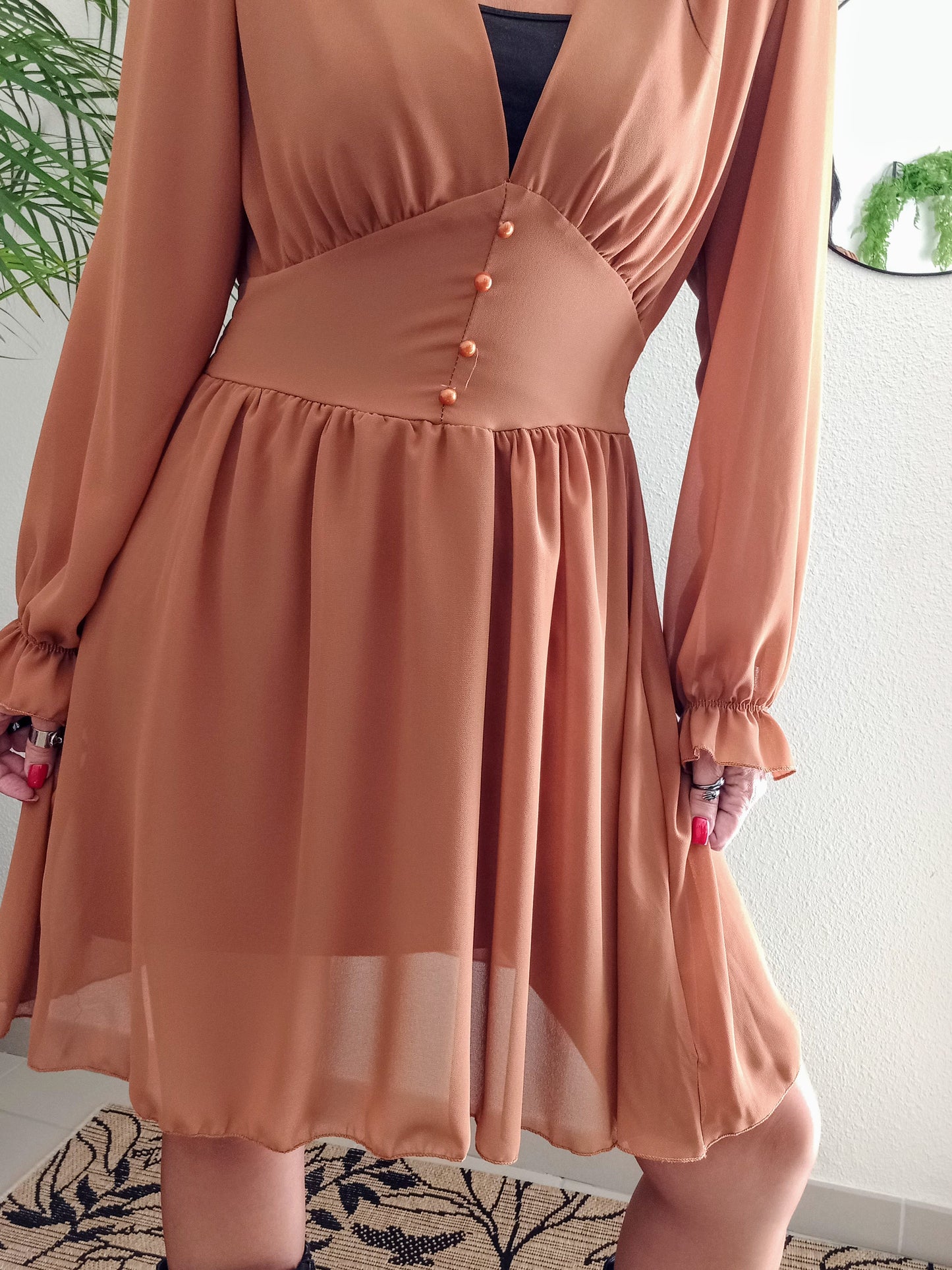 Robe Juliette brun