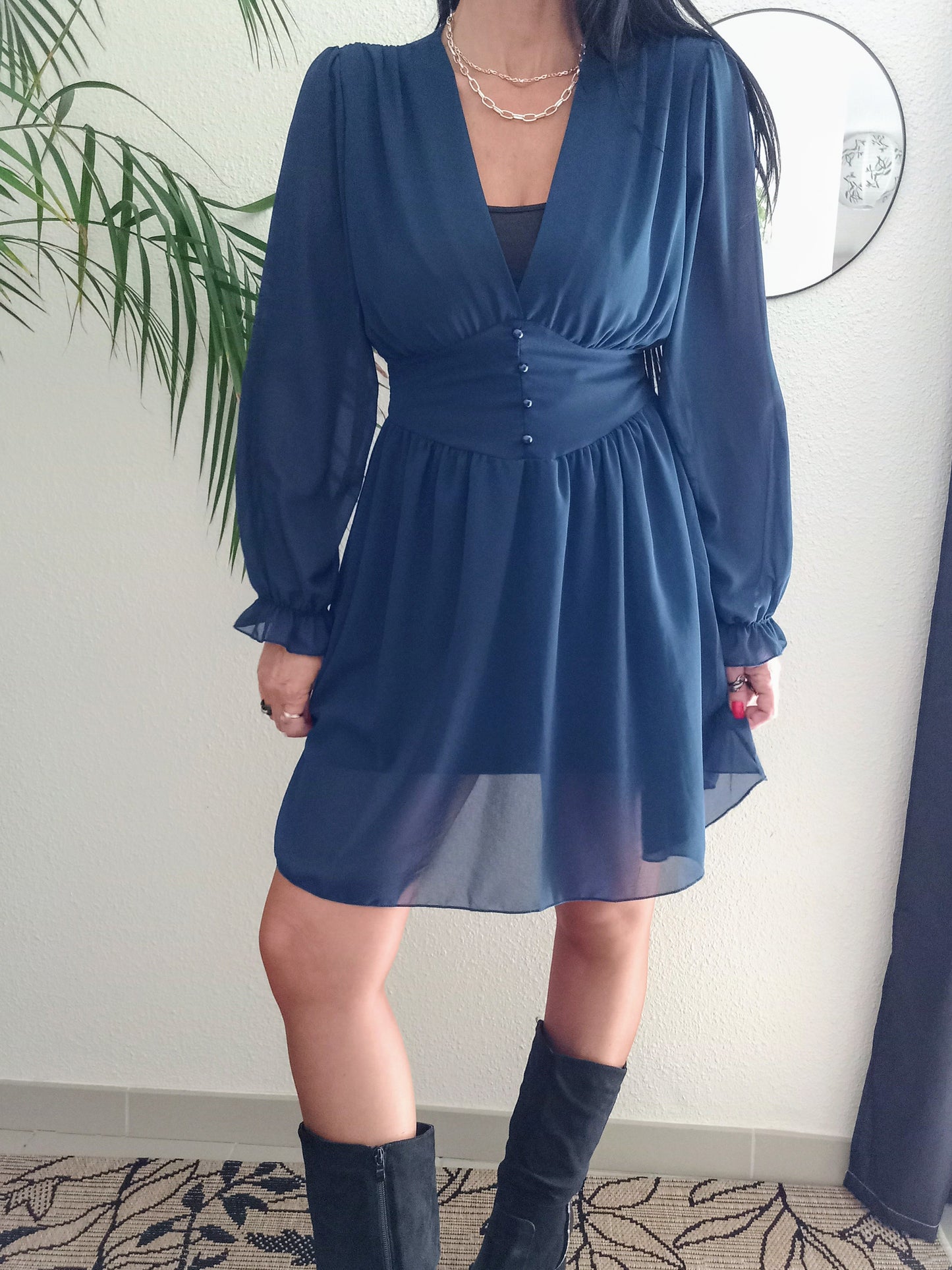 Robe Juliette marine