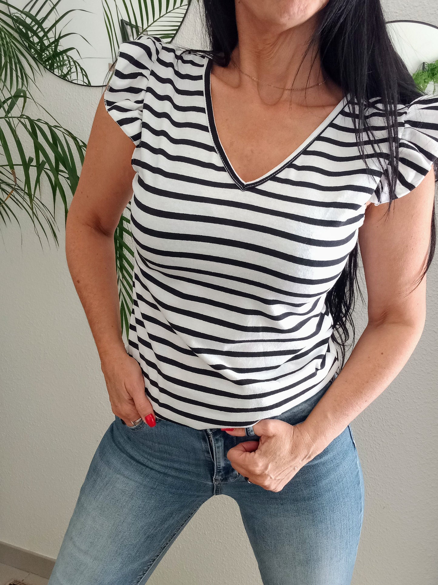 Tee-shirt à rayures