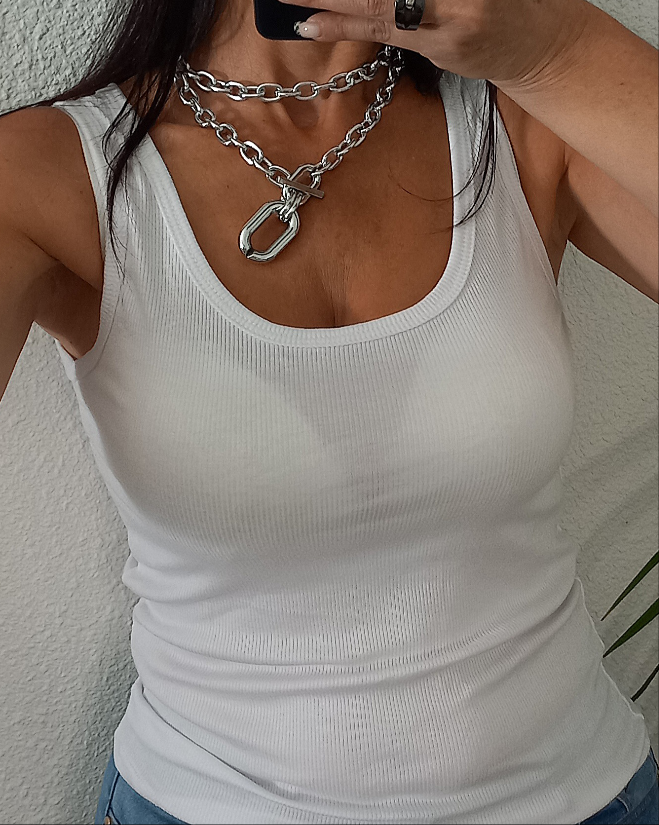 Débardeur blanc