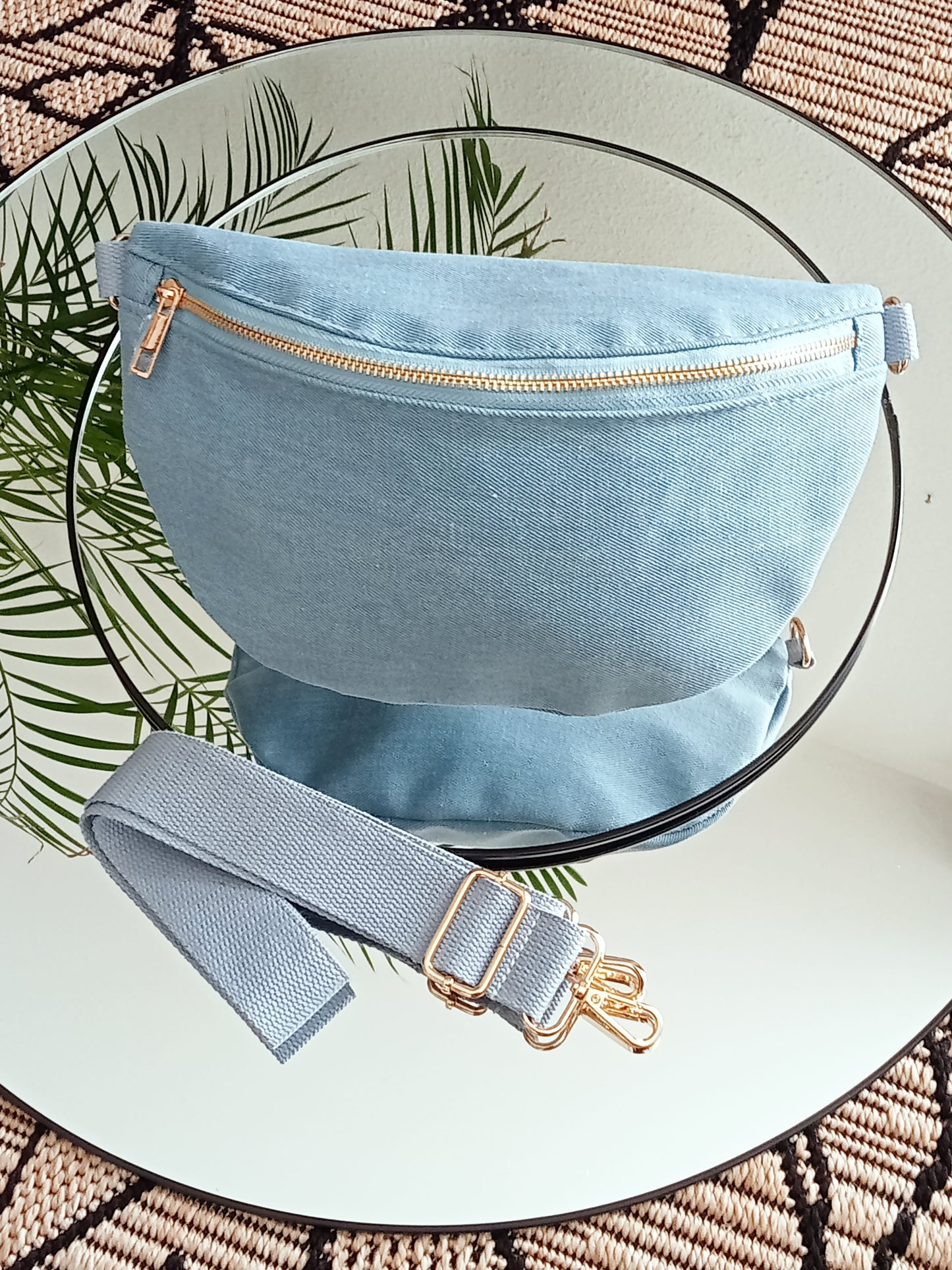 Sac banane en jean