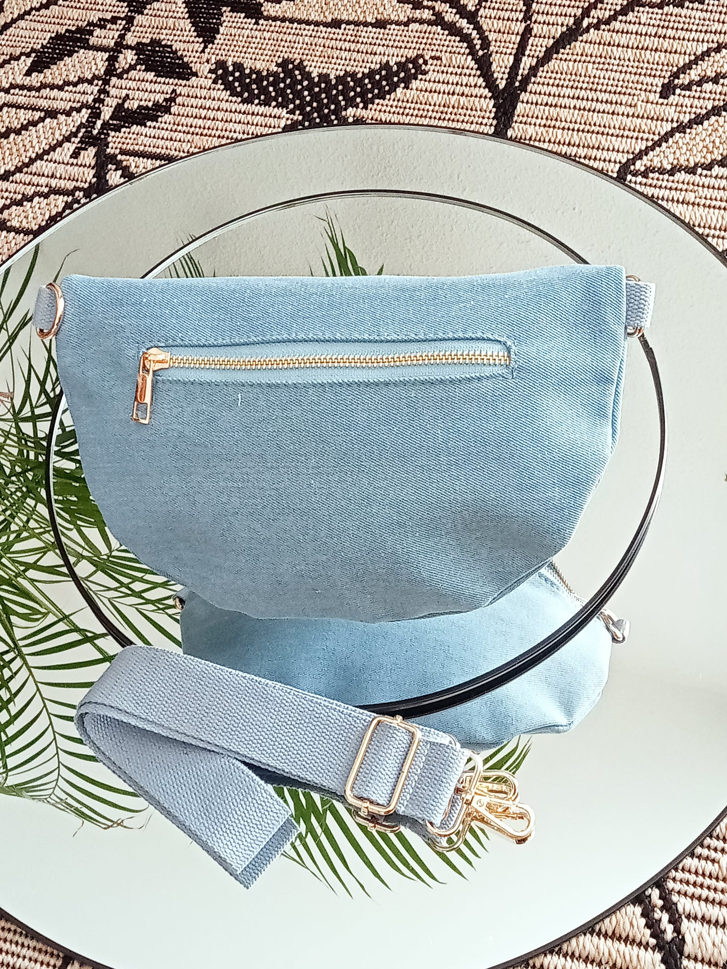 Sac banane en jean
