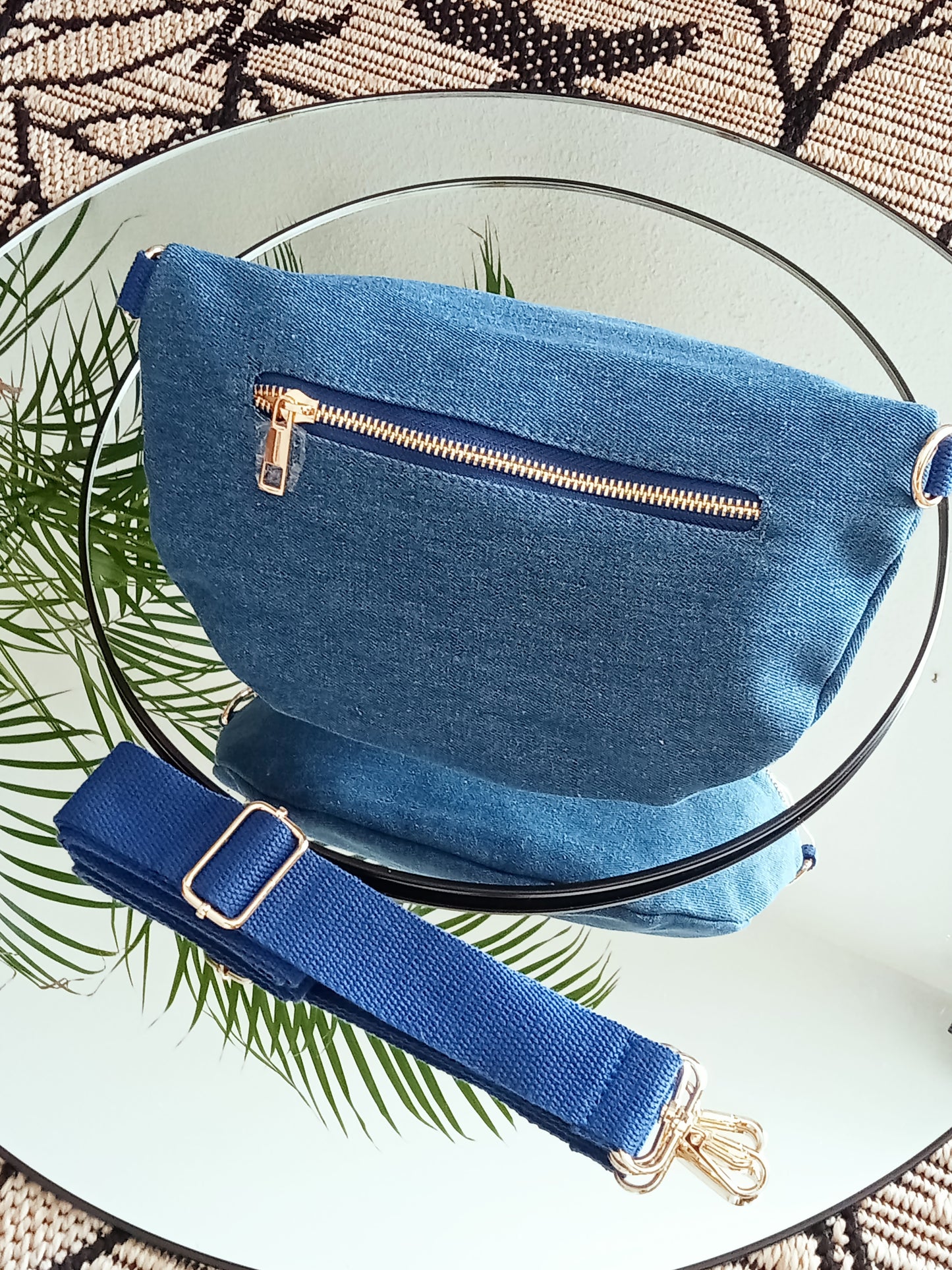Sac banane en jean