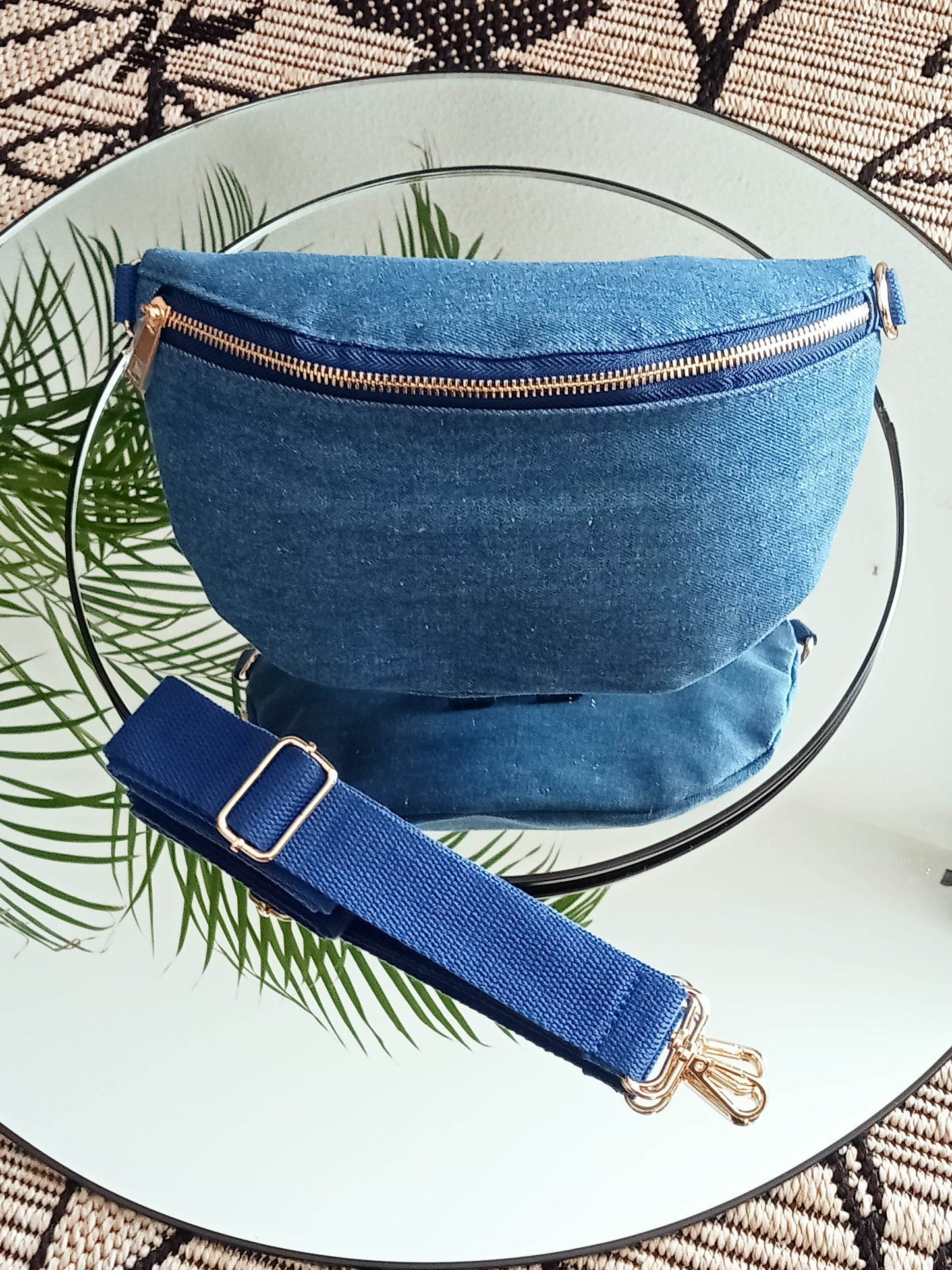 Sac banane en jean